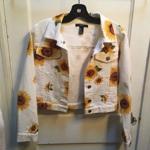 Sunflower jean jacket